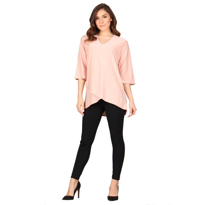 Crossover Hem Tunic