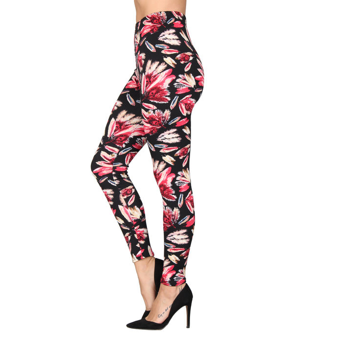 Printed Fleece Leggings