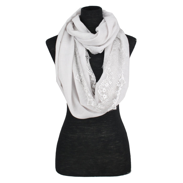 Lace Infinity Scarf
