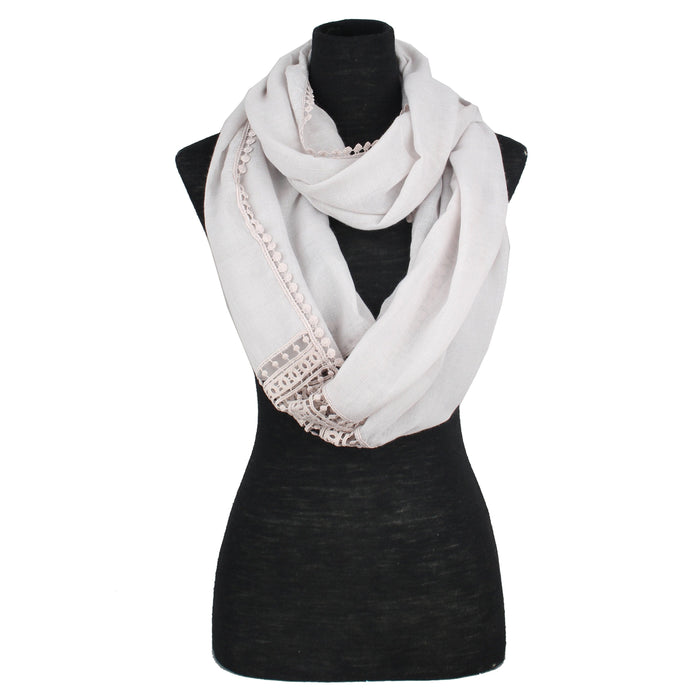 Lace Infinity Scarf