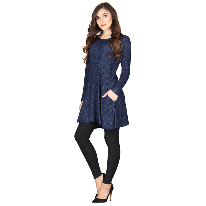 Plus Size Plush Knit Tunic