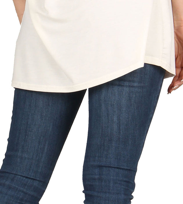 Crochet Neckline Tunic