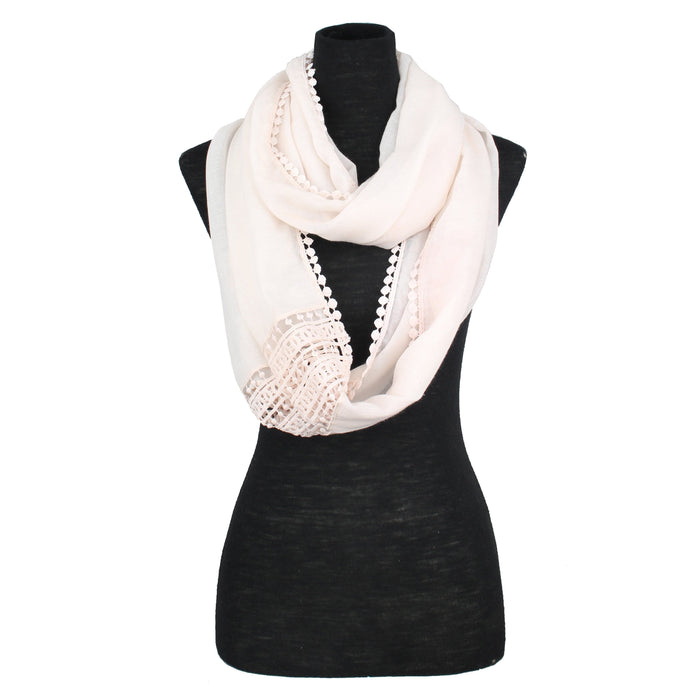 Lace Infinity Scarf