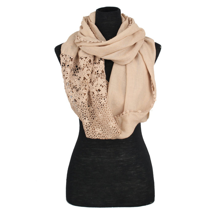 Lace Infinity Scarf