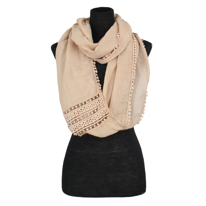 Lace Infinity Scarf