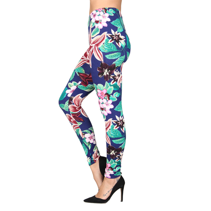 Printed Fleece Leggings