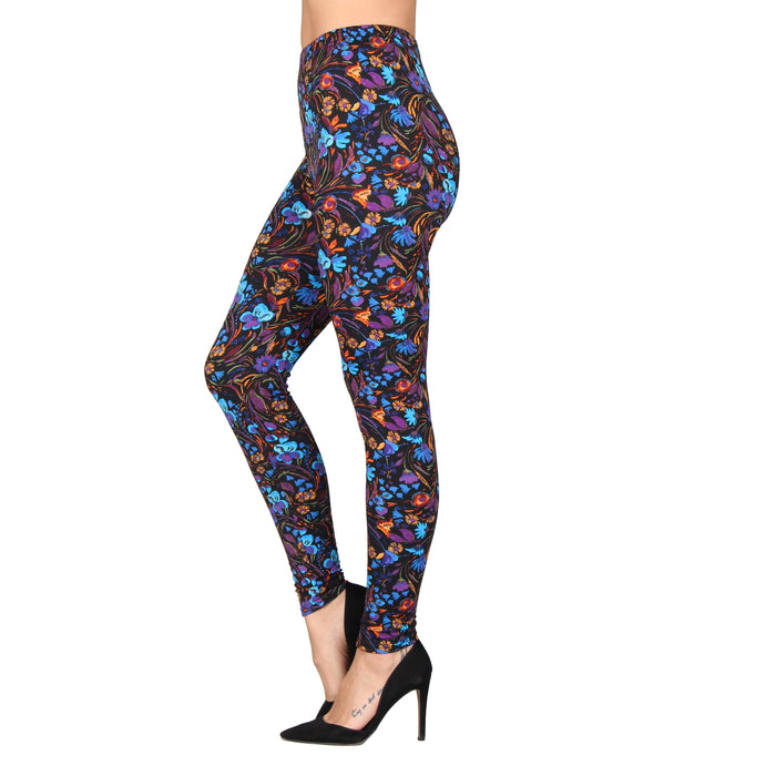 Printed Fleece Leggings