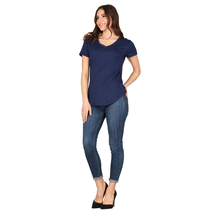 Rounded Hem Super Soft Tee