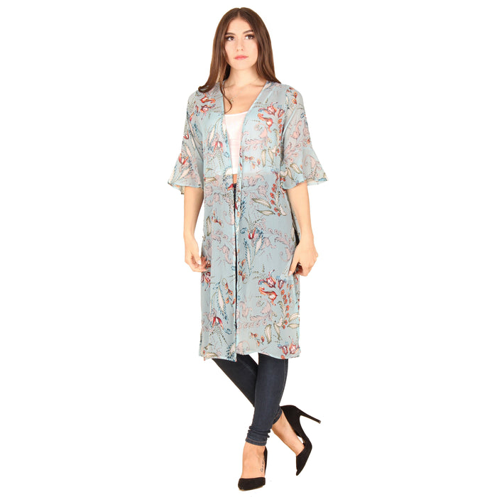 Tie Front Kimono