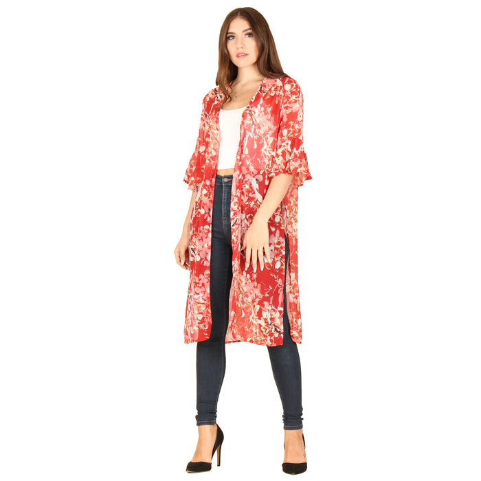 Tie Front Kimono