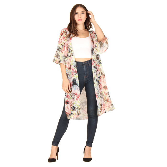 Tie Front Kimono