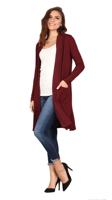 Open Front Cardigan