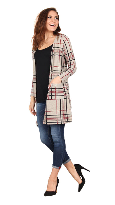 Open Front Cardigan