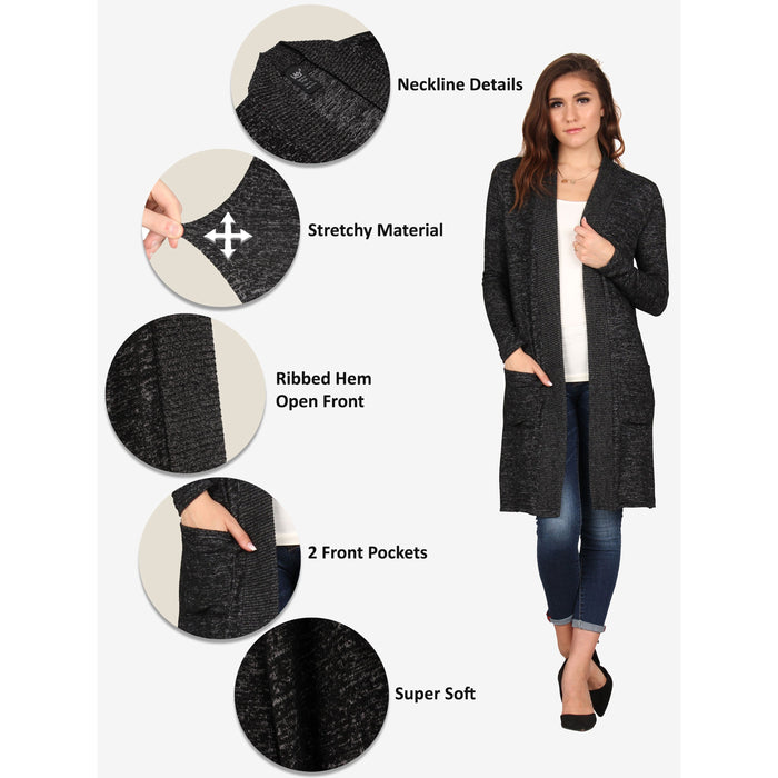 Open Front Cardigan