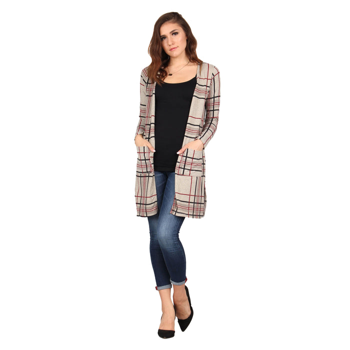 Open Front Cardigan