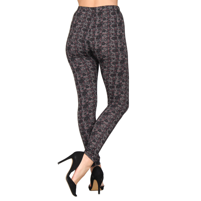 Printed Fleece Leggings