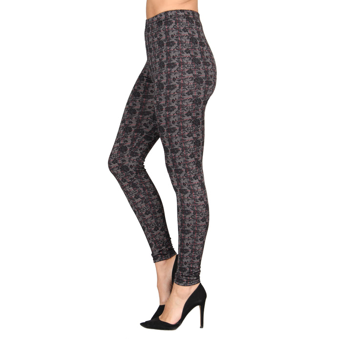 Printed Fleece Leggings