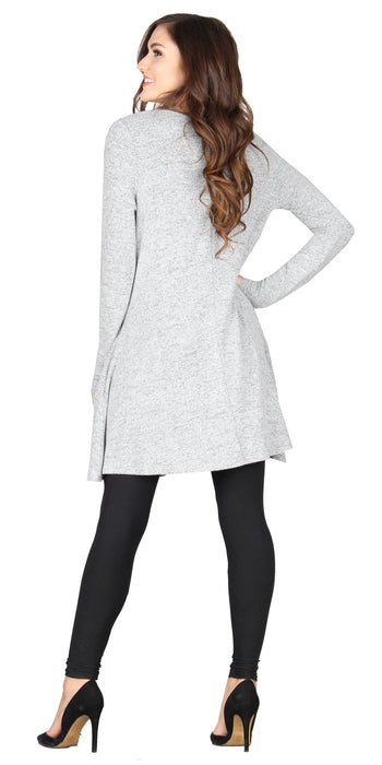 Plus Size Plush Knit Tunic