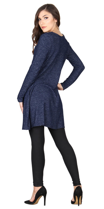 Plus Size Plush Knit Tunic