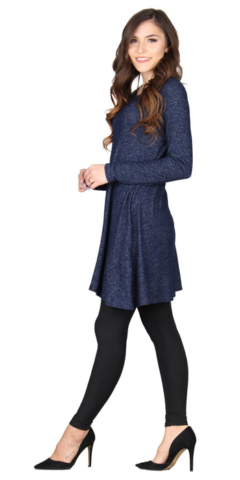 Plus Size Plush Knit Tunic