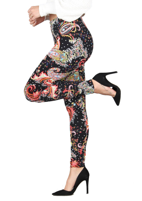 Printed Fleece Leggings