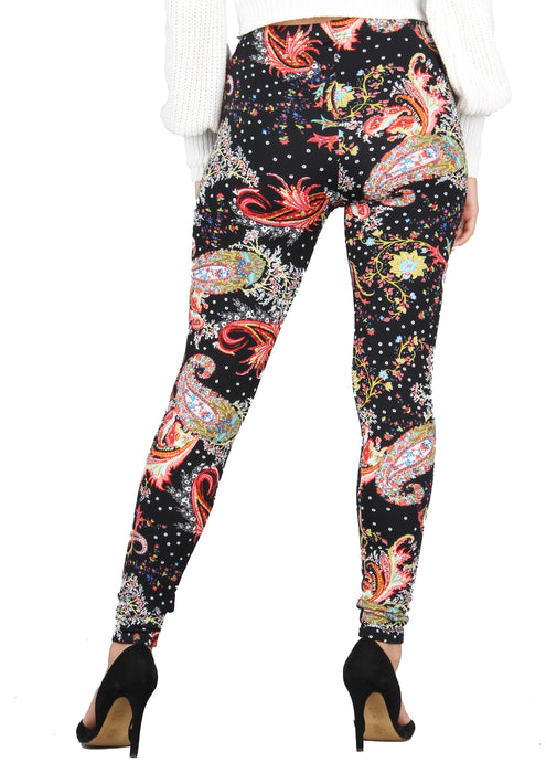 Printed Fleece Leggings