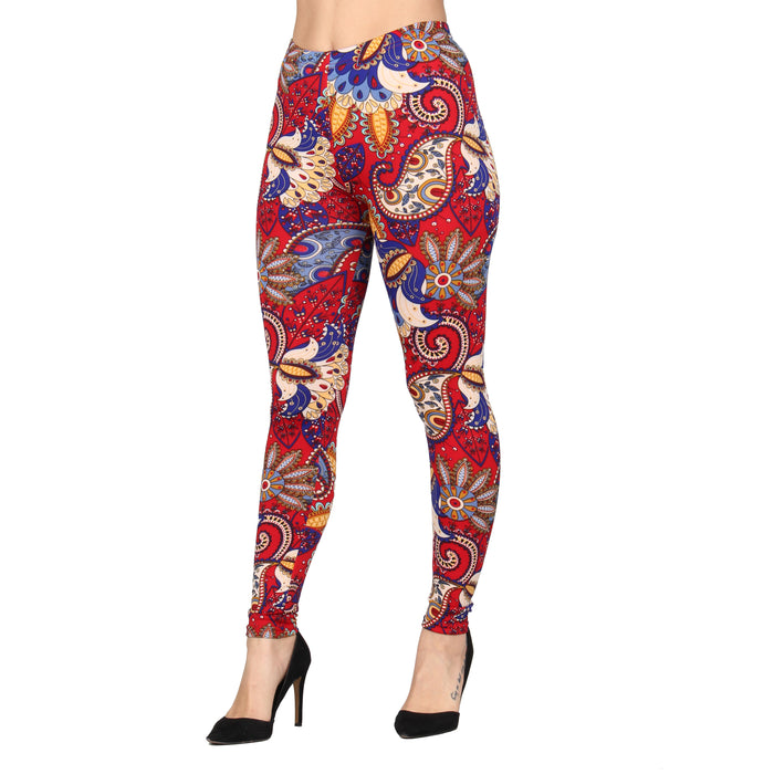 Printed Fleece Leggings