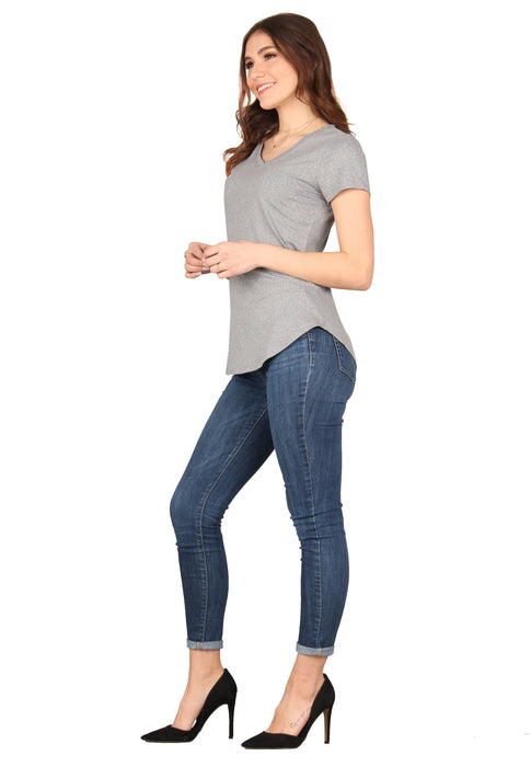 Rounded Hem Super Soft Tee