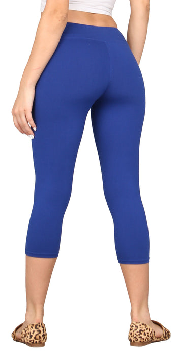 Solid Capri Super Soft Leggings