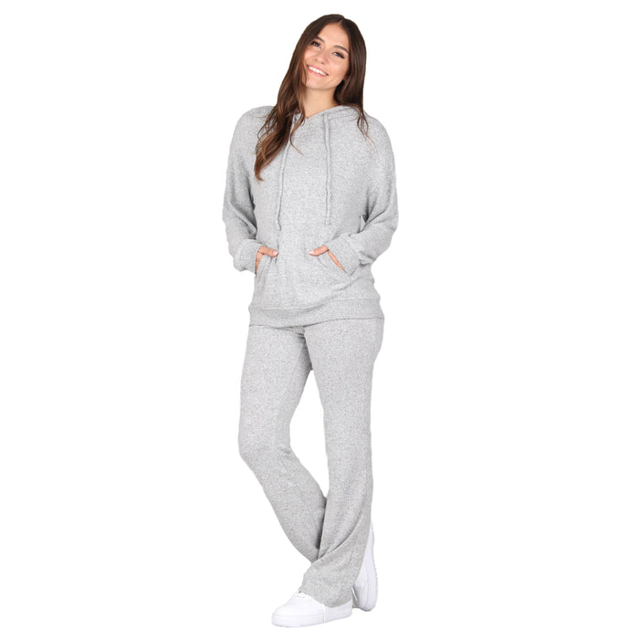 Plus Size Solid Knitted Pants