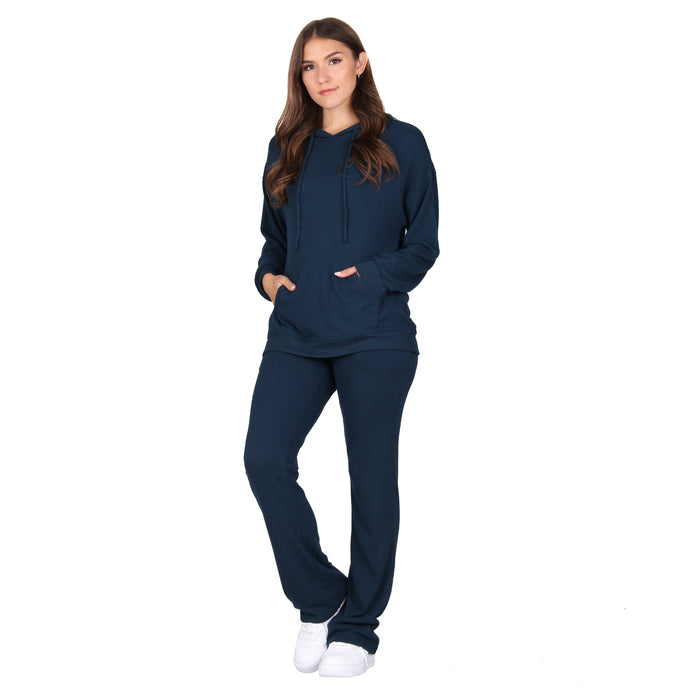 Plus Size Solid Knitted Pants