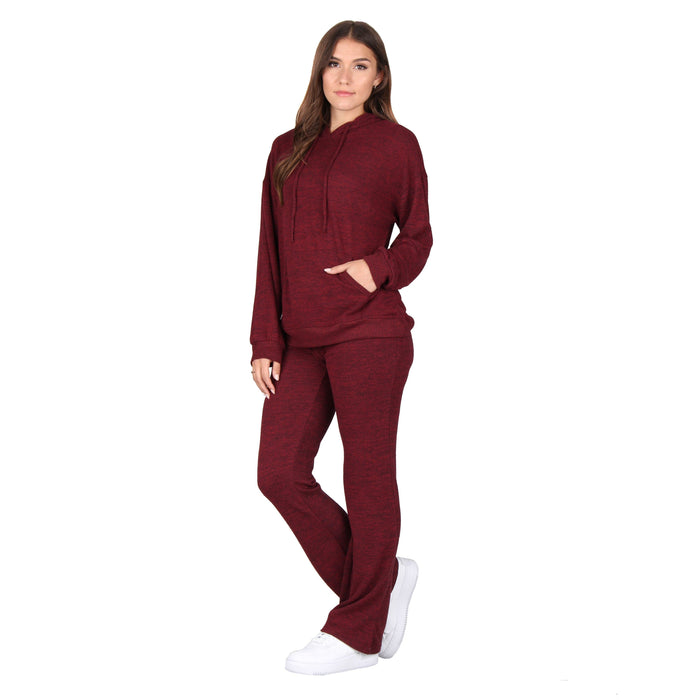 Plus Size Solid Knitted Pants