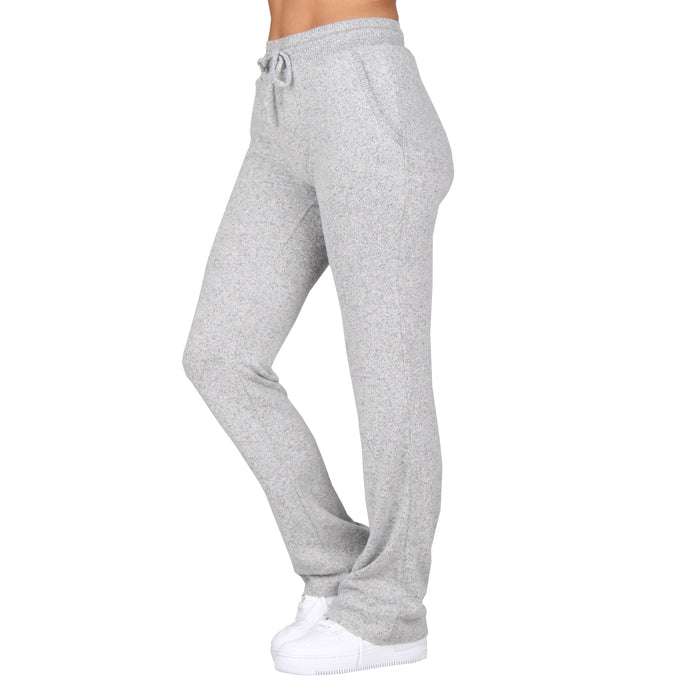 Plus Size Solid Knitted Pants