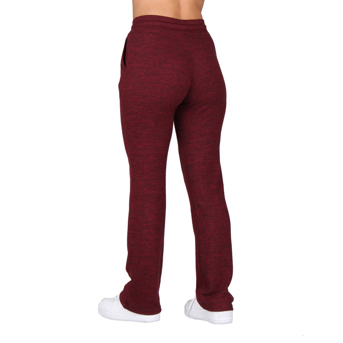 Plus Size Solid Knitted Pants