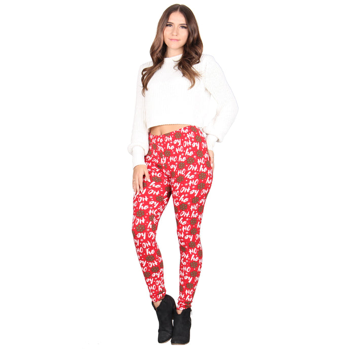 Holiday Fleece Leggings
