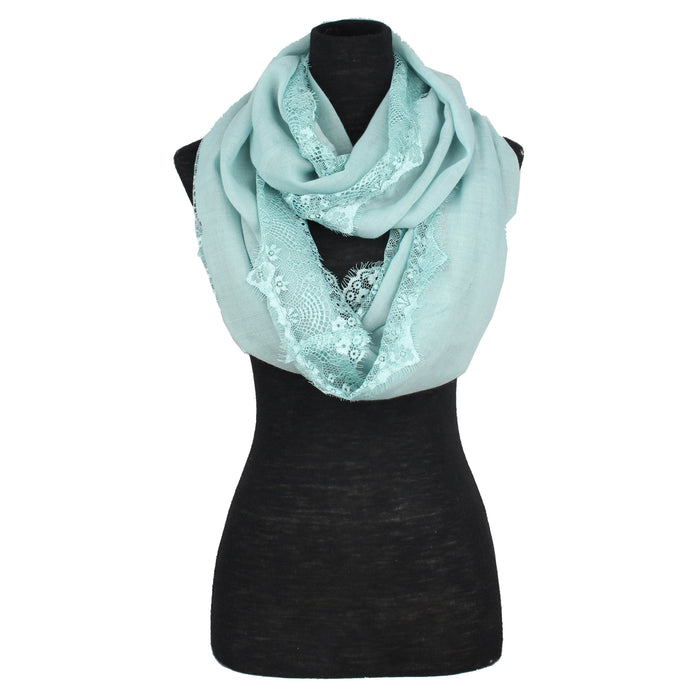 Lace Infinity Scarf