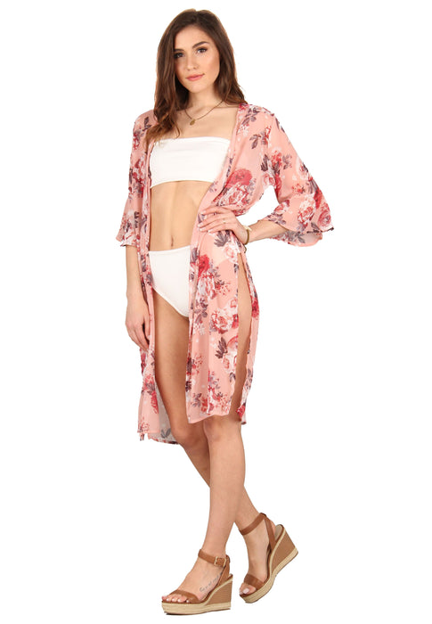 Tie Front Kimono