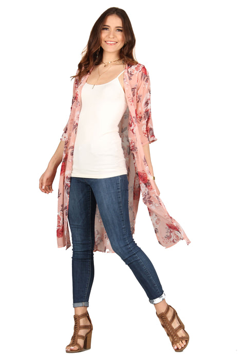 Tie Front Kimono
