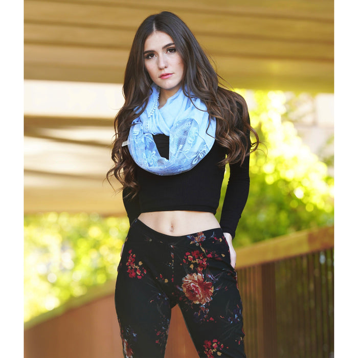 Lace Infinity Scarf