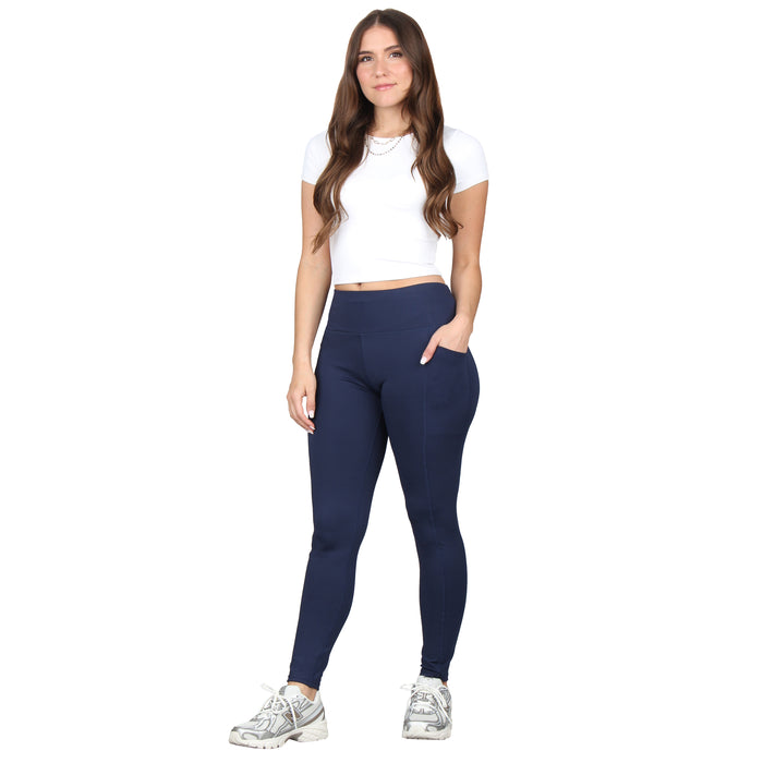 High-Rise Back Pocket Active Leggings