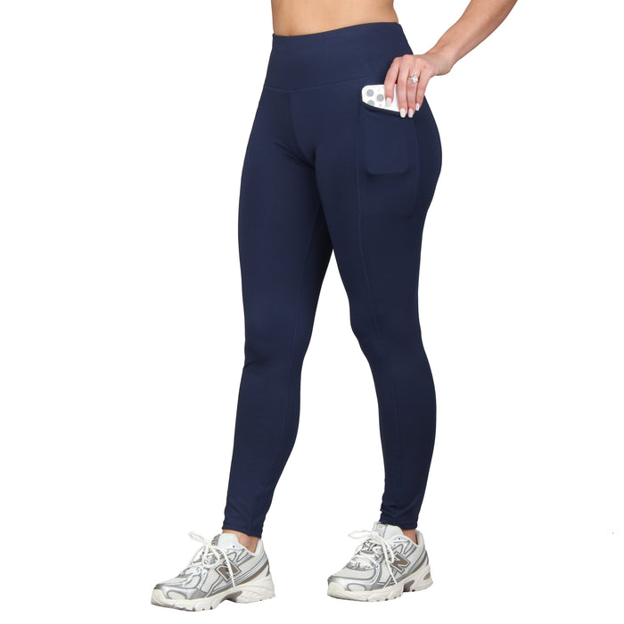 High-Rise Back Pocket Active Leggings