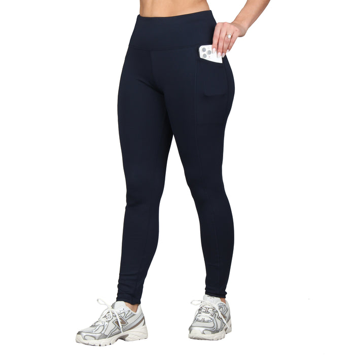 High-Rise Back Pocket Active Leggings