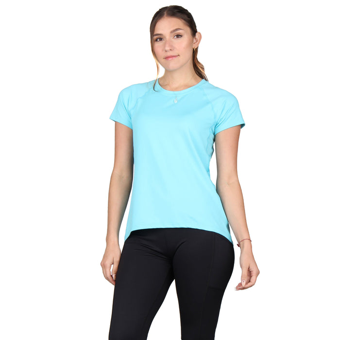 Plus Size Short Sleeve Active Top