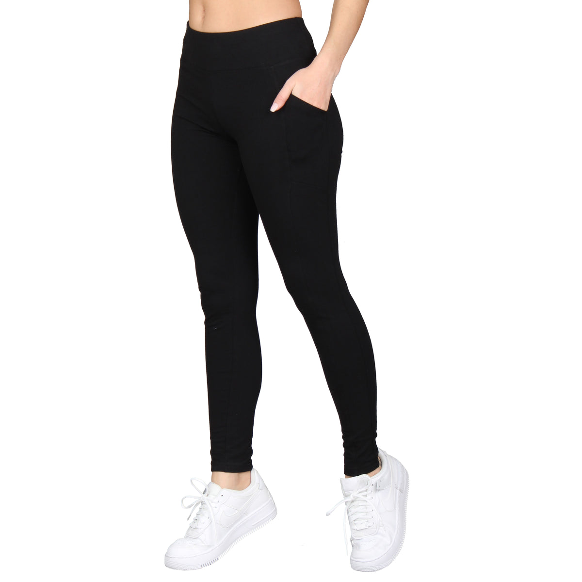 Buy Lampro fashion Pure Cotton Made Elastic And Rope Waistband Leggings For  Women's-Free Size-Set Of-5-LF-WL-Combo-031 at Amazon.in