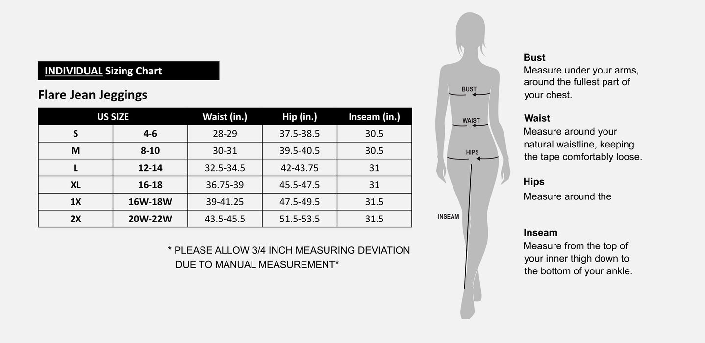 Flare Jean Jeggings
