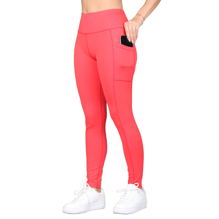 High-Rise Back Pocket Active Leggings