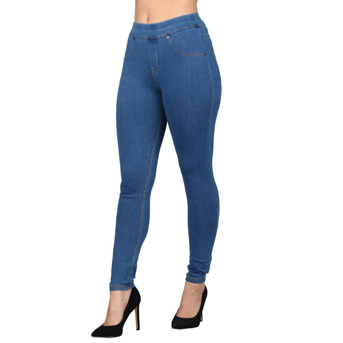 Plus Size High Rise Jean Jeggings - Improved Fit