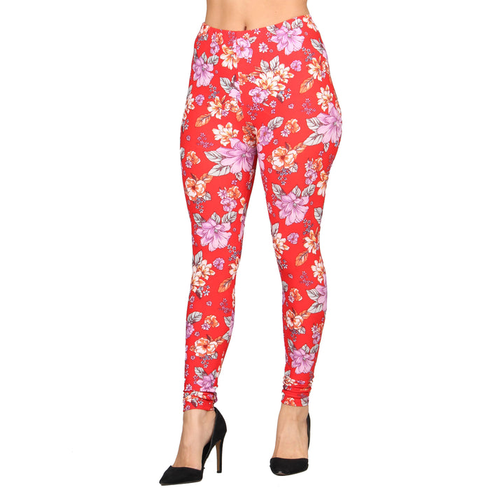 Plus Size Printed Super Soft Leggings