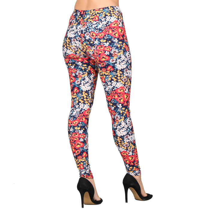 Plus Size Printed Super Soft Leggings