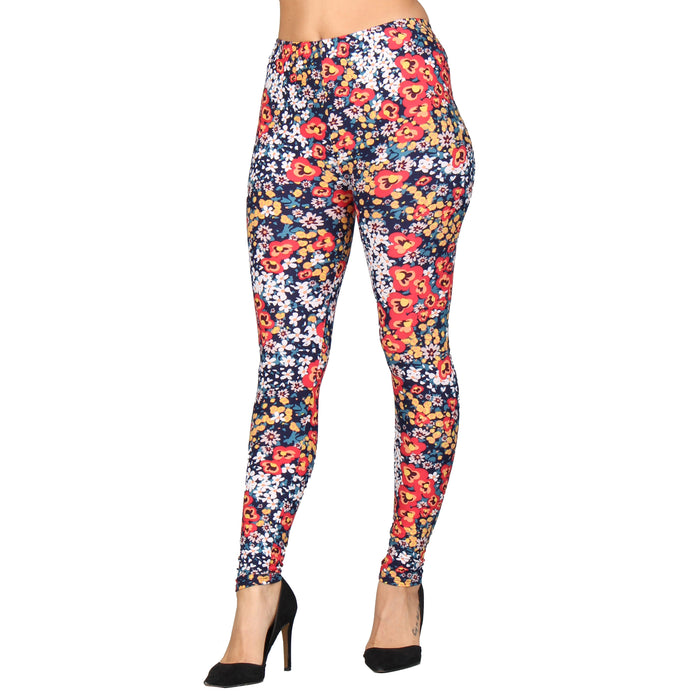 Plus Size Printed Super Soft Leggings